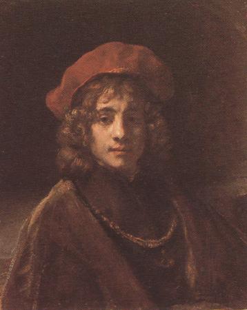 REMBRANDT Harmenszoon van Rijn Portrait of Titus (mk33) Sweden oil painting art